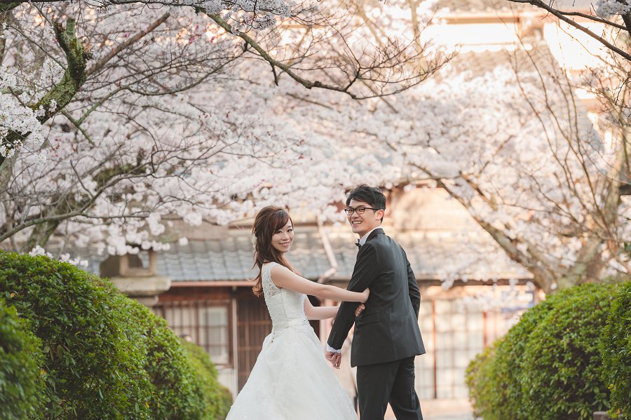 海外婚紗 | Kiki & Authur, 櫻花京都